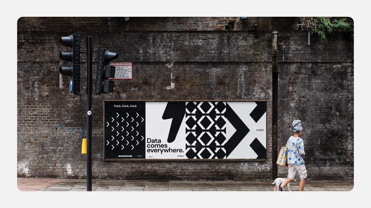 Data comes everywhere billboard