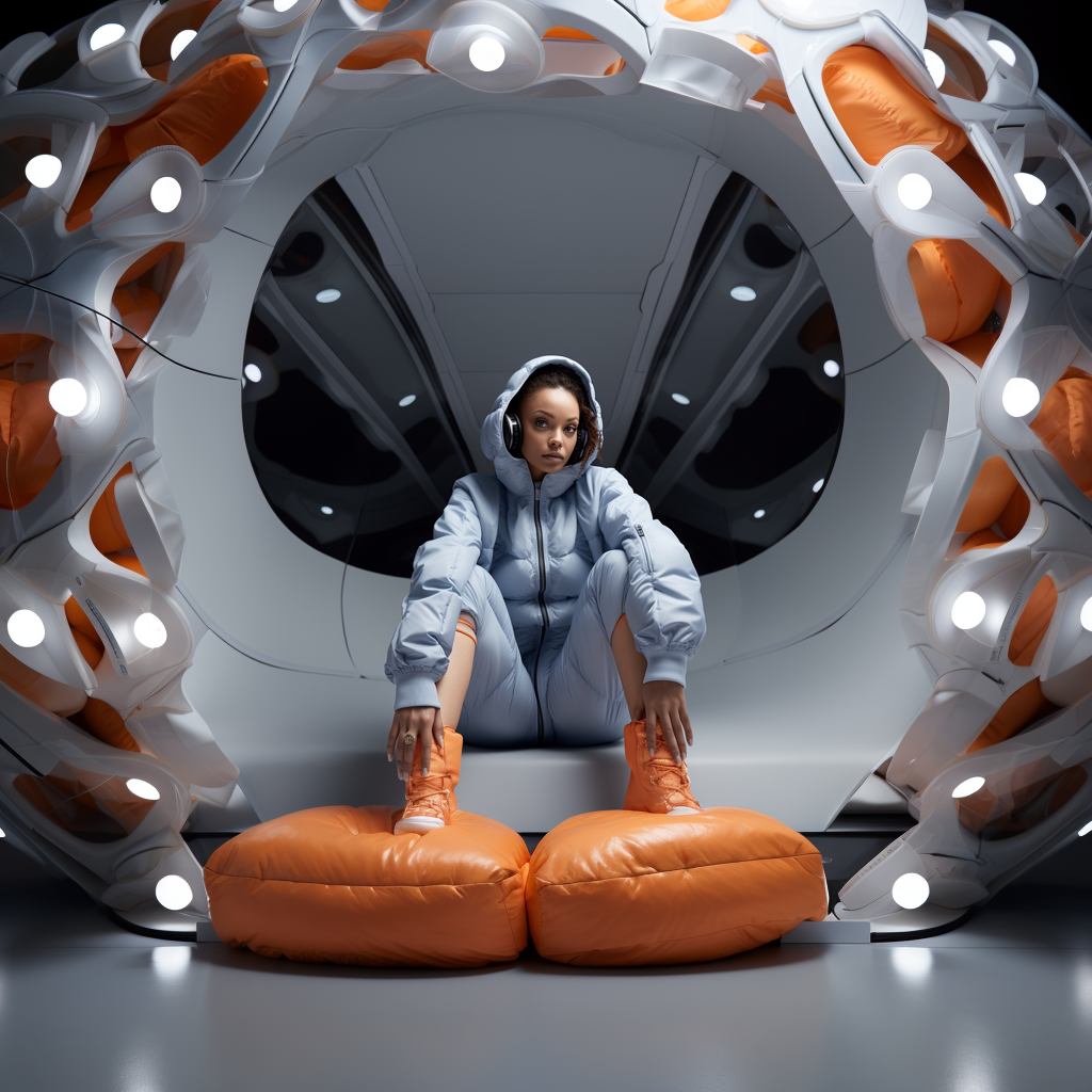 invillia_woman_wearing_a_space_x_suit_inside_a_spaceship_helmet_f8a7f726-0535-46f7-84c1-d68b04d0e24d